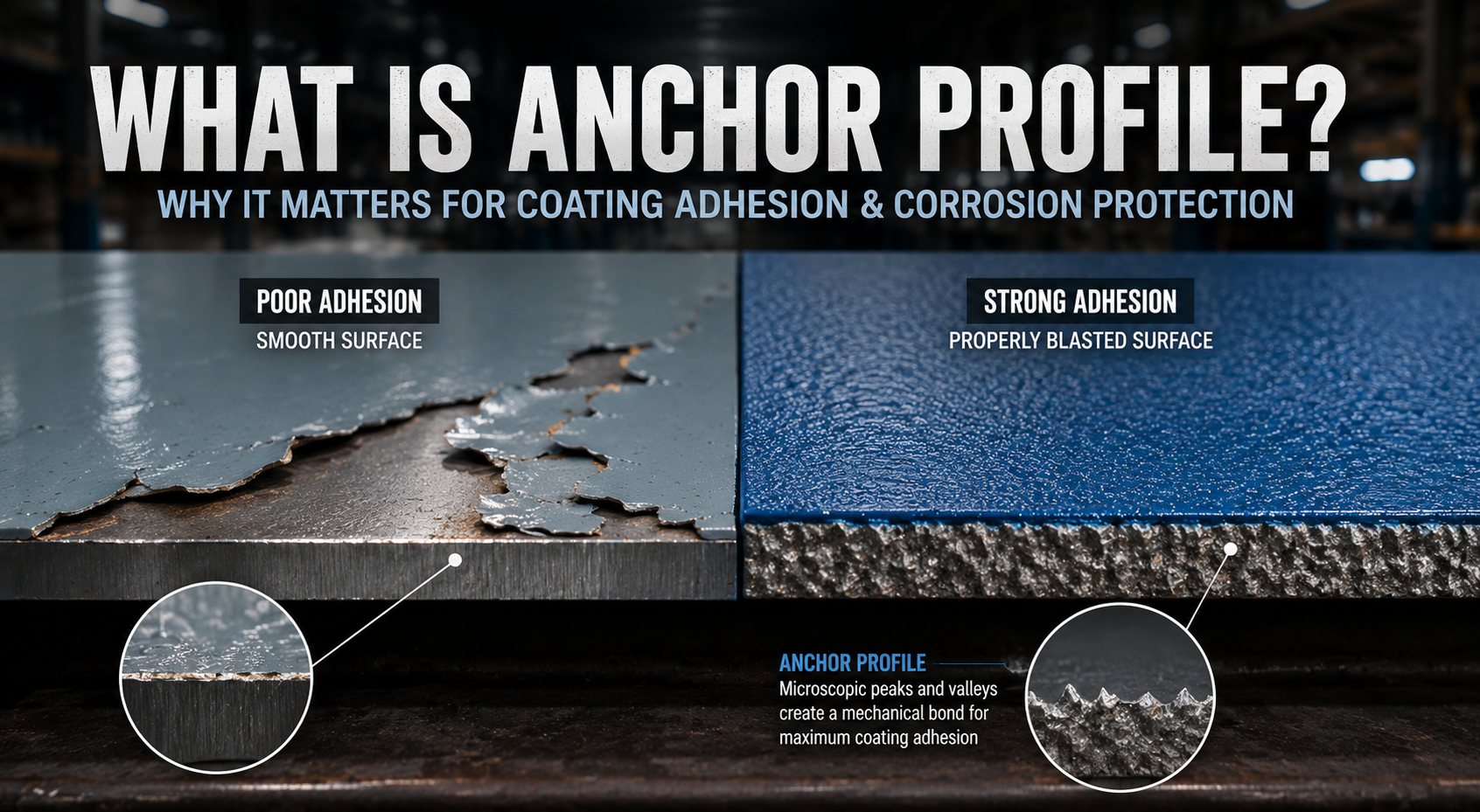 What Is Anchor Profile and Why Does It Matter for Coating Adhesion?