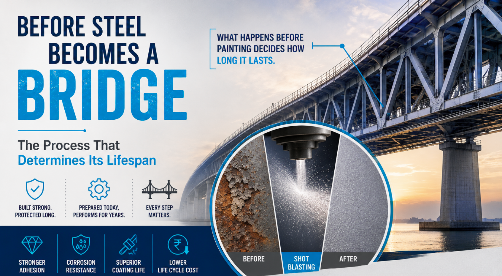 Before Steel Becomes a Bridge: The Process That Determines Its Lifespan