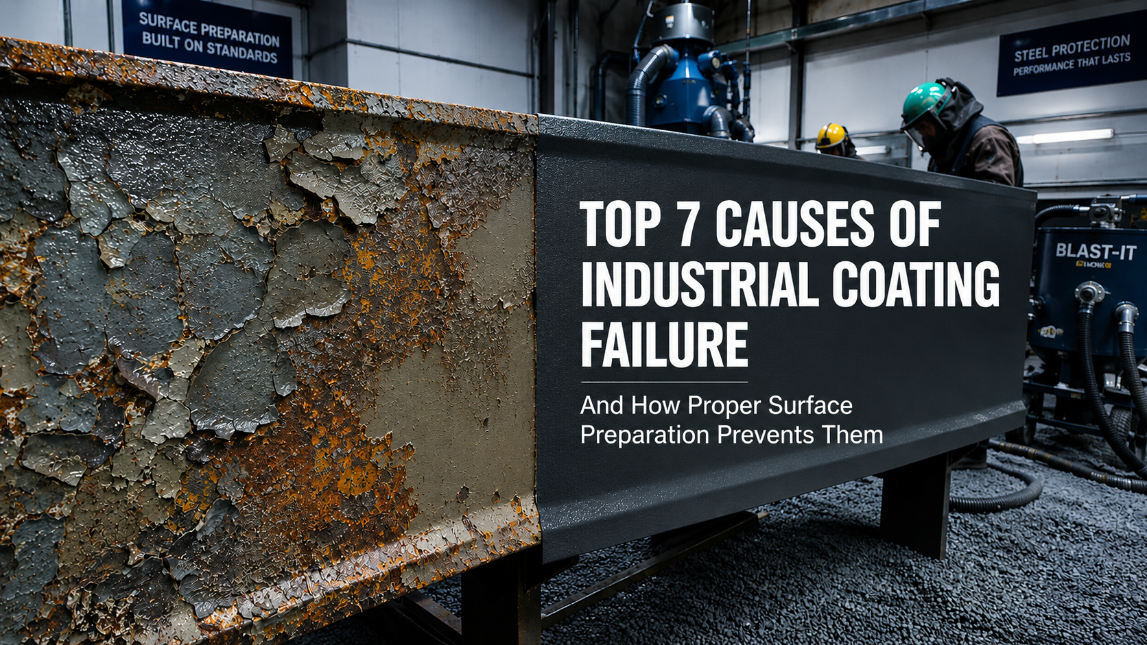 Top 7 Causes of Industrial Coating Failure and How to Prevent Them