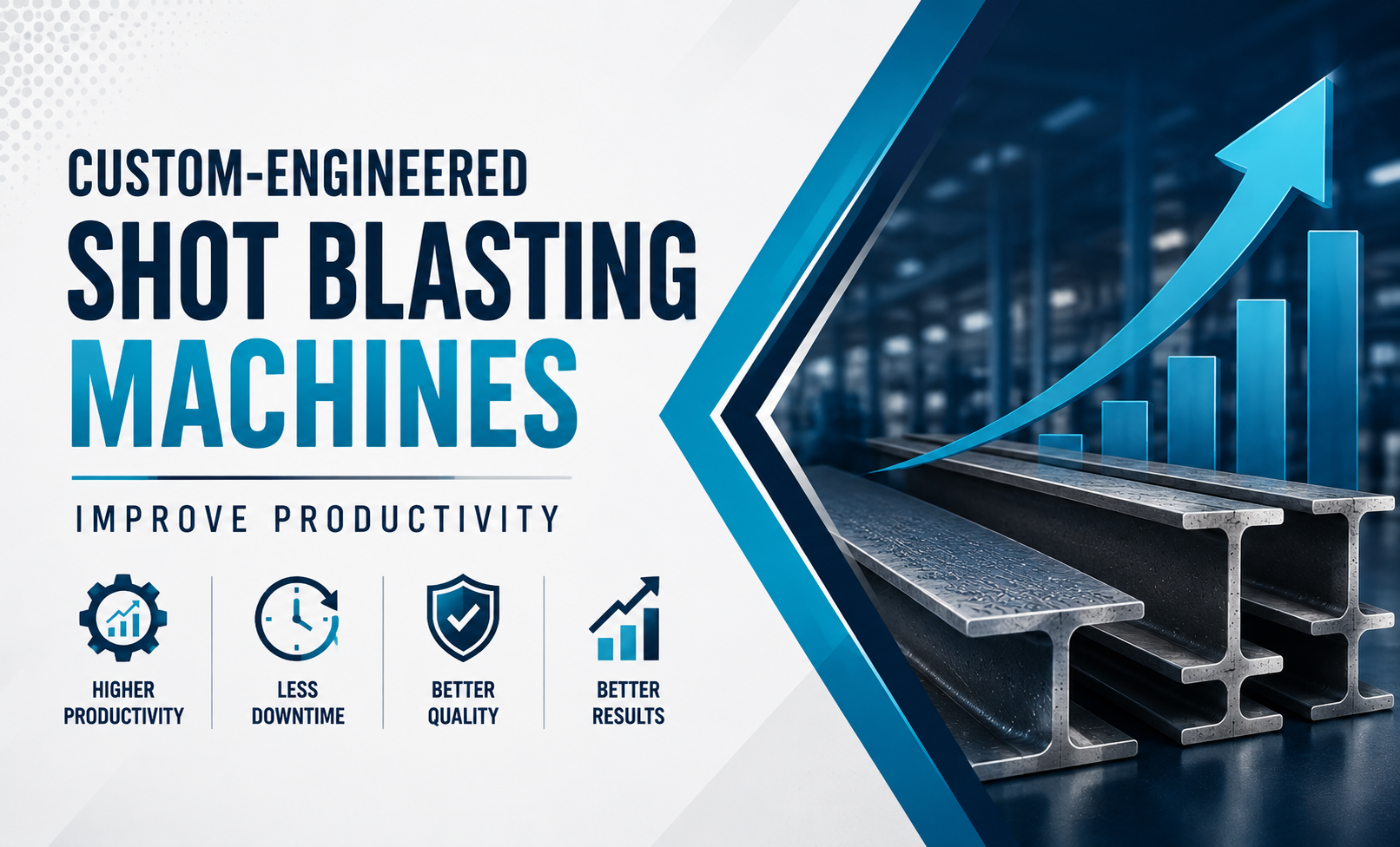 How Custom-Engineered Shot Blasting Machines Improve Productivity