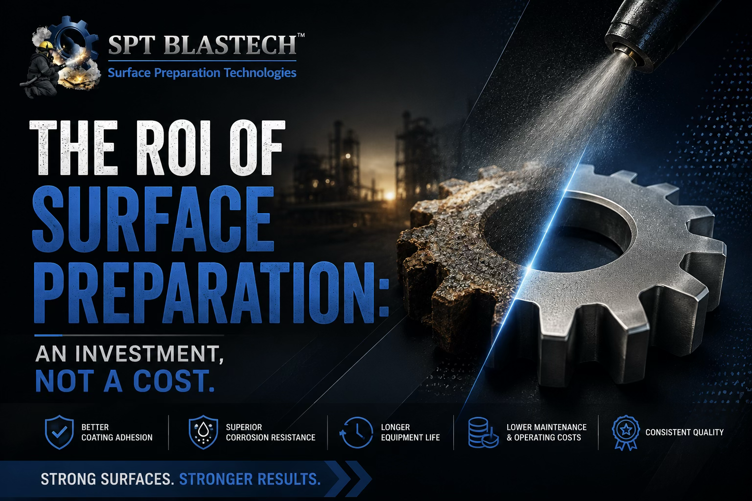 The ROI of Surface Preparation: An Investment, Not a Cost