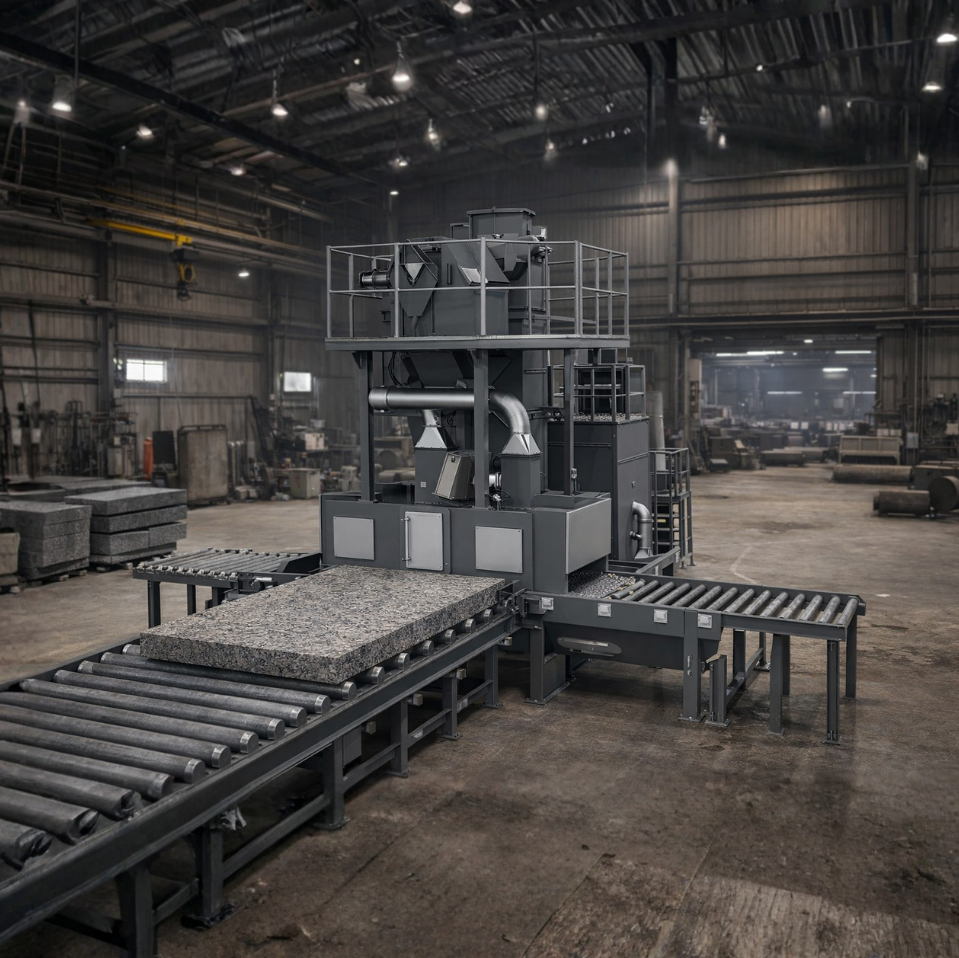 Belt Conveyor Shot Blasting Machine